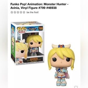 Funko Pop! Avinia Vinyl Figure - Yellow and Blue